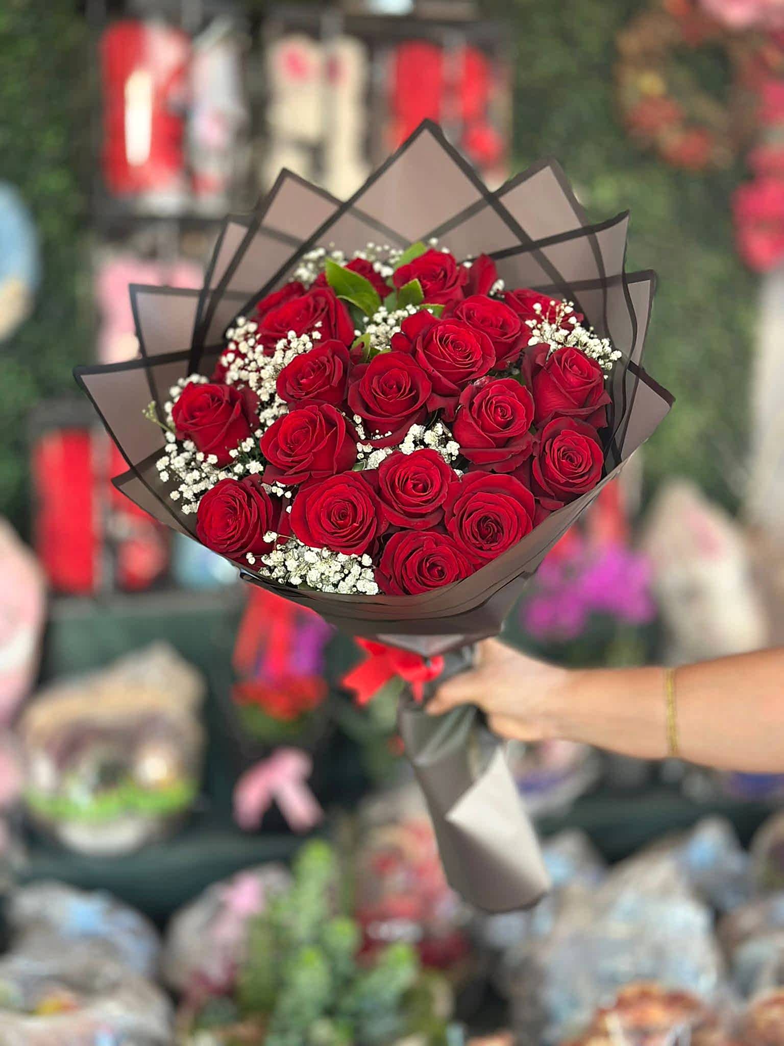 20'li Kırmızı Gül Buketi