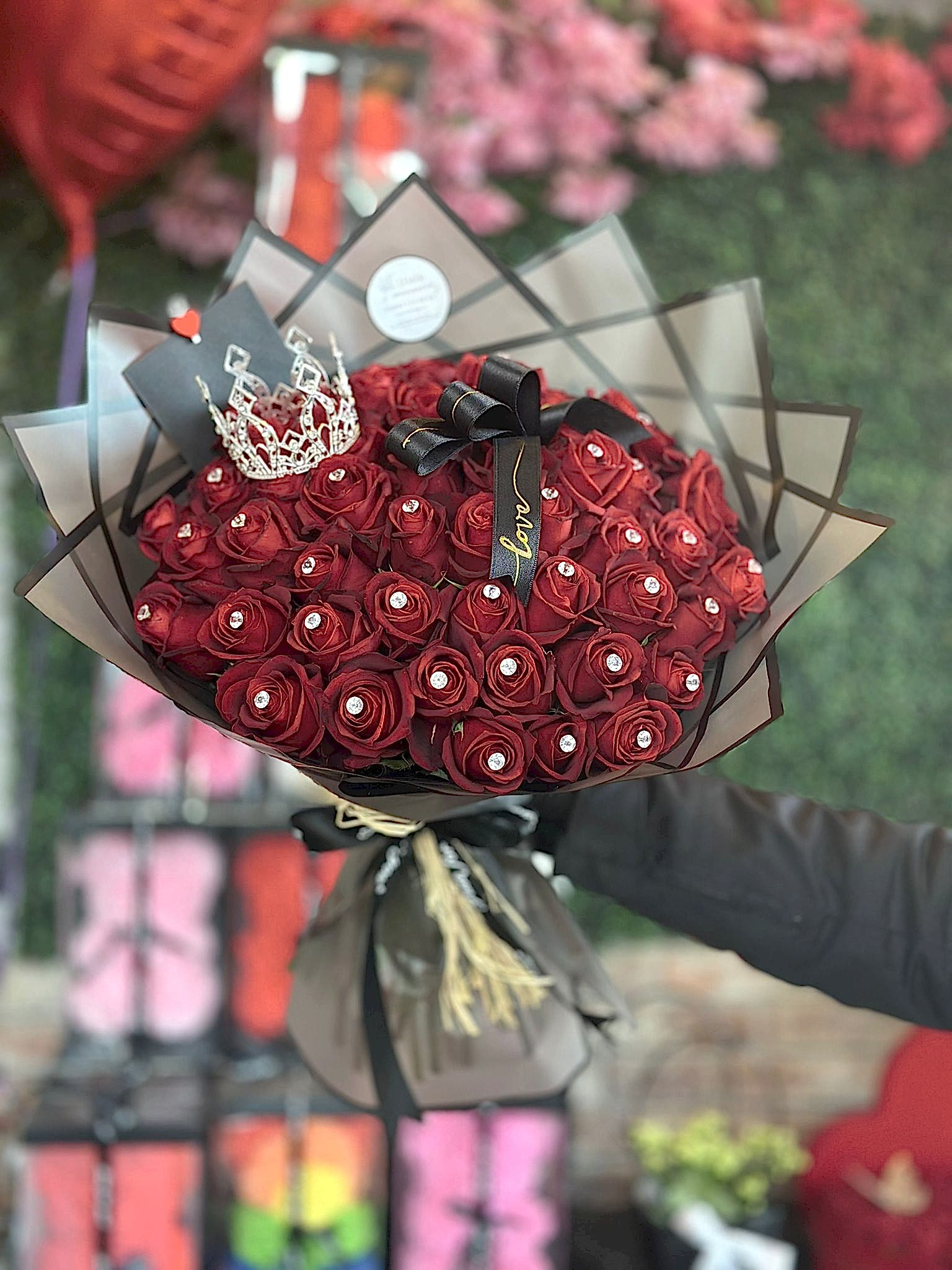 50'li Prenses Gül Buketi